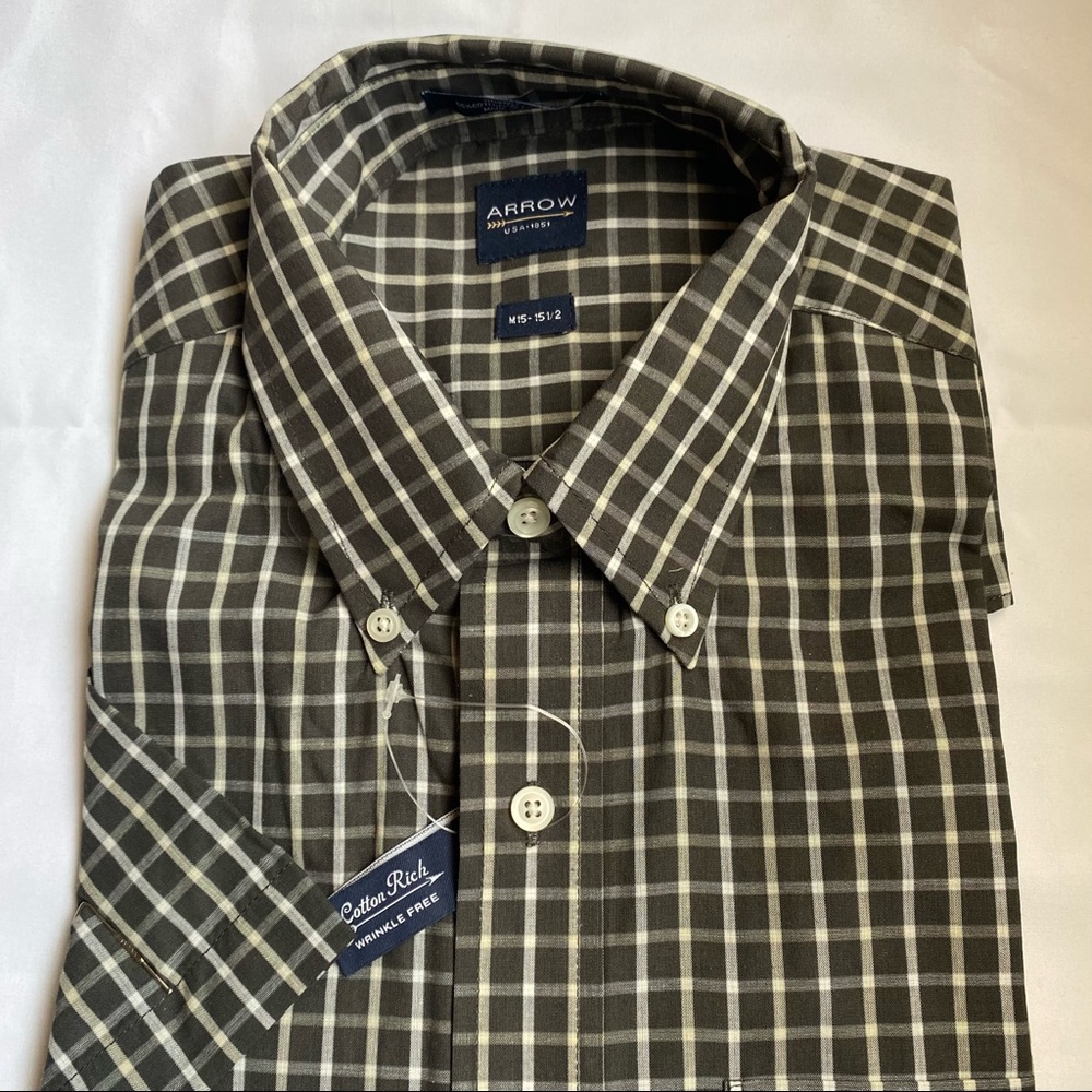 Arrow- Short sleeve shirt - 15-151/2 - wrinkle free